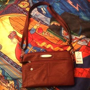 Maroon Crossbody Purse